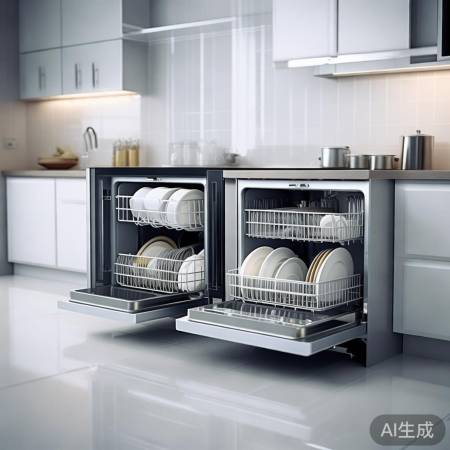 洗碗消毒,摆放技巧,效果更佳。