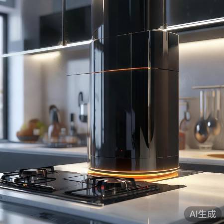 智能油烟机，自动清洗，功能丰富