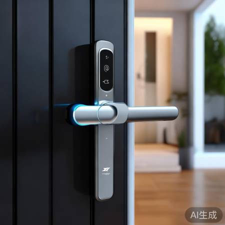 龙阳智能锁X1：指纹密码，家安