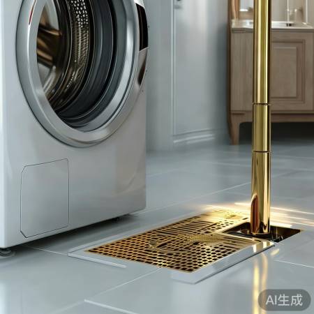 地漏防噪音，洗衣更安静