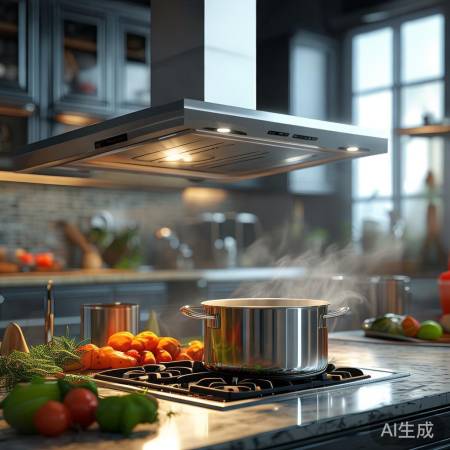 OPAICN油烟机，厨房隐形英