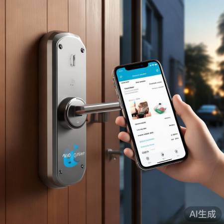 智能巡检锁，手机APP远程操控