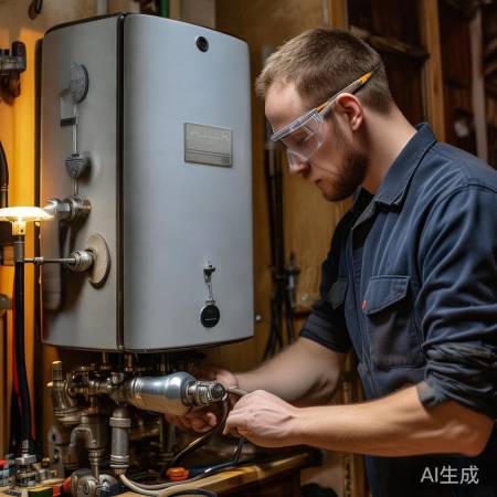 壁挂炉恢复，热水管换管成功！