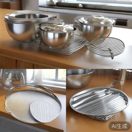 304不锈钢碗架，表面处理选拉