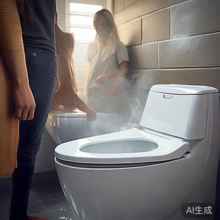 智能马桶，自动杀菌，抗菌材质，