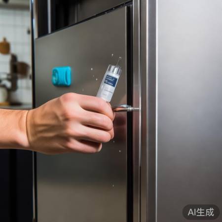 消毒柜门钩加润滑油，防卡门选油