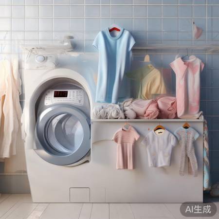 儿童洗衣机选对，呵护宝宝衣物皮