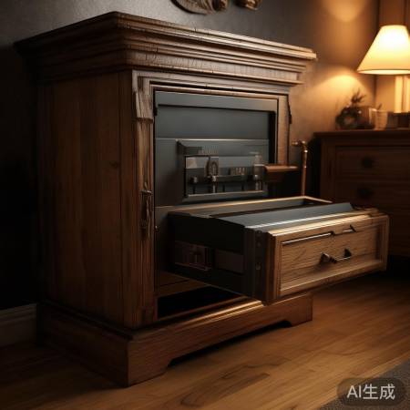 床头柜放保险柜,选稳当款式安全