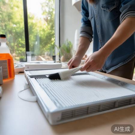 空调滤网每月清，保养制冷又杀菌