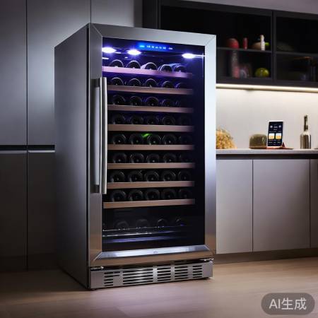智能酒柜,温控LED,夜寻美酒