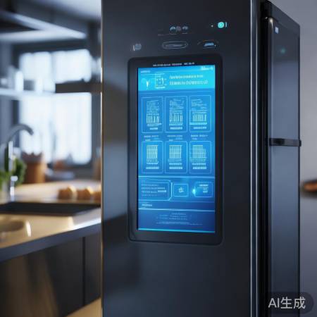 智能温控冰箱，自动调节，定期检