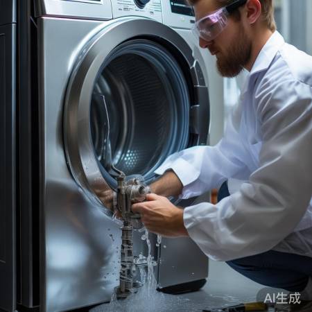 洗衣机不进水,解决进水阀堵塞问