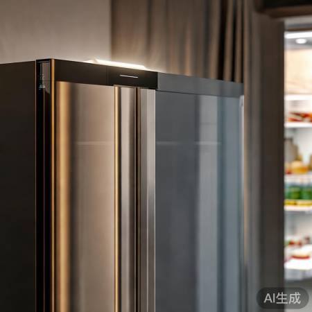 冰箱顶灯，小而节能，照明照明。