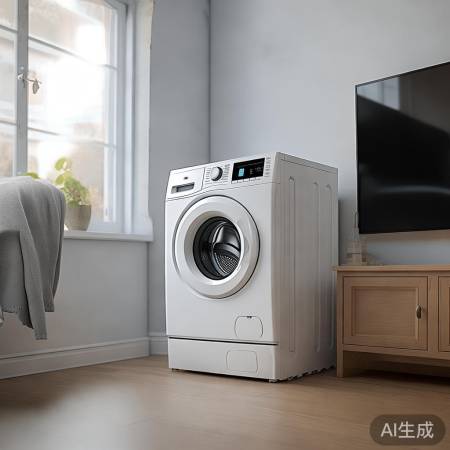 洗衣机宜承重墙旁，避振动家具。