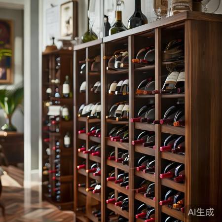 家用红酒柜架，提升品味，酒柜高