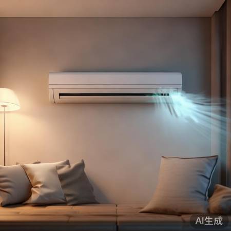 空调异常声，及时停机检修。