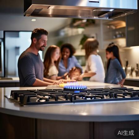 环保燃气灶，清洁保健康。