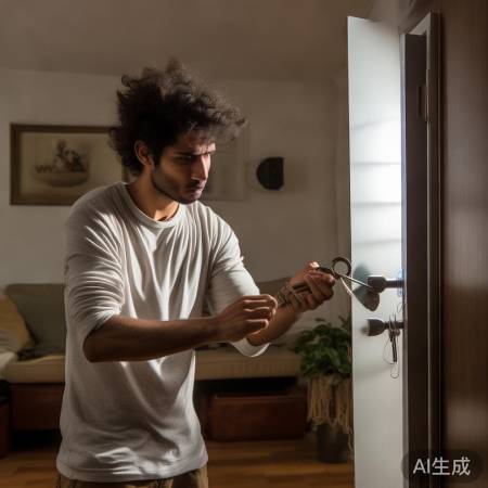 防盗门钥匙卡住怎么办？技巧分享