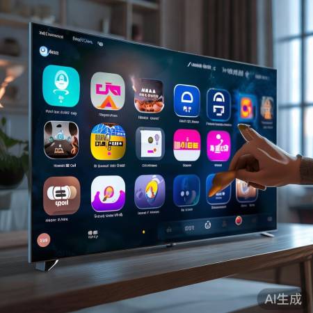 查看电视应用管理选项