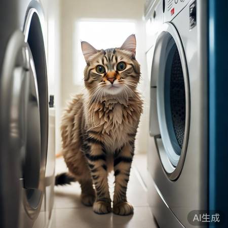 洗衣机烘干猫注意事项