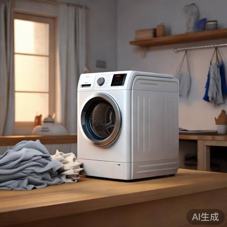 台式迷你洗衣机：空间小，洗衣大