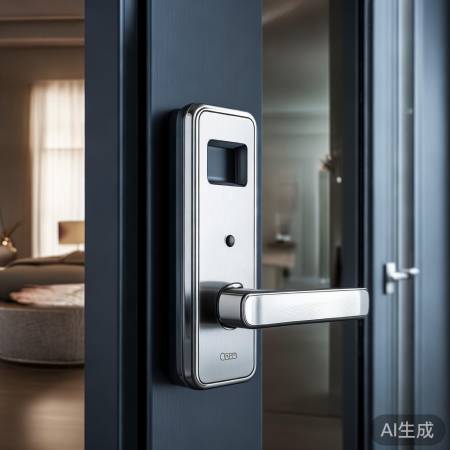 指纹锁,安全无忧,家人进出清晰