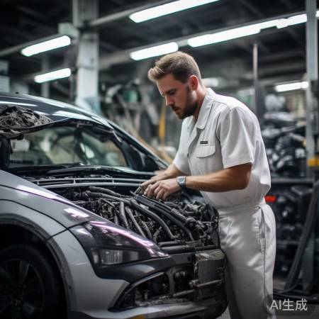 维修零件，故障排除