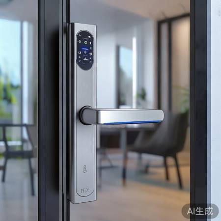 智能锁，品牌型号显。