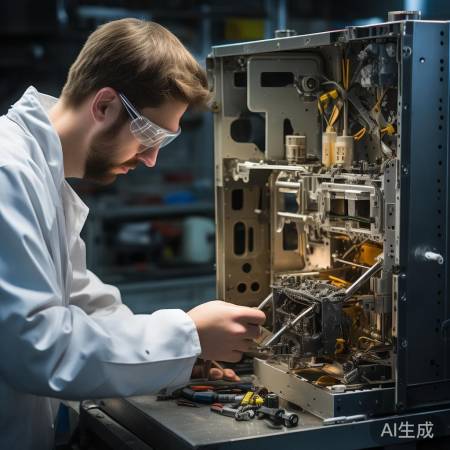 拆卸加热管等元件，螺丝刀助力。