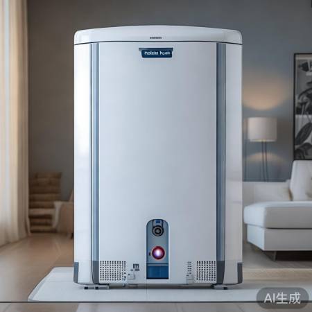 安全空气能热水器，简约美观