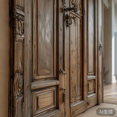 旧门框搭配新防盗门，美观升级