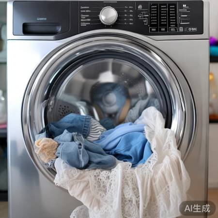 洗衣机洗涤程序合理,护衣防垢。