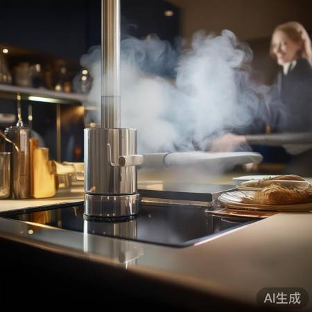 集成灶吸烟高效,低噪音,烹饪无