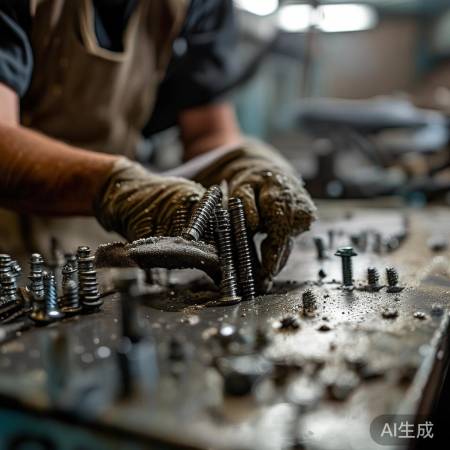 清洁螺丝，拧转更顺畅