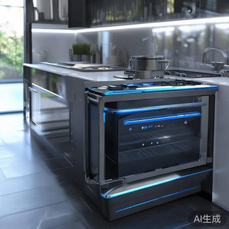 自清洁集成灶,多功厨房神器。