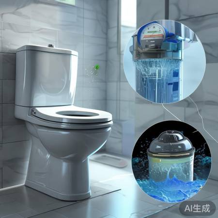 美标智能马桶水量小，原因及解决