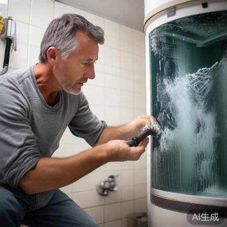 定期除垢，热水器寿命长