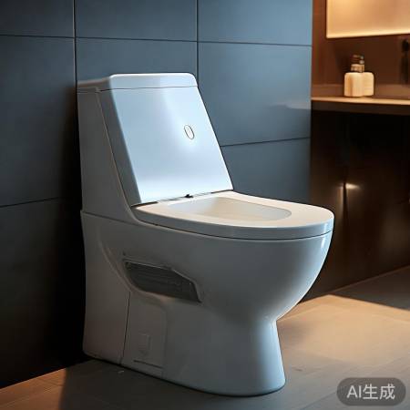 智能马桶，自动感应，节水舒适。