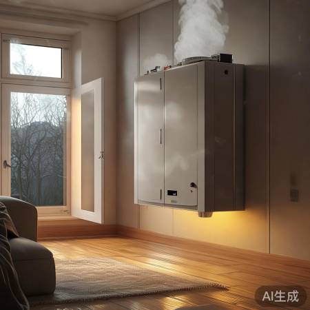 壁挂炉通风，保安全。