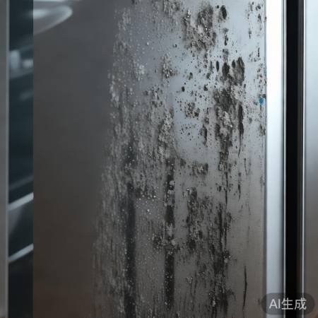 冰箱冷凝器脏，散热不良，常启动