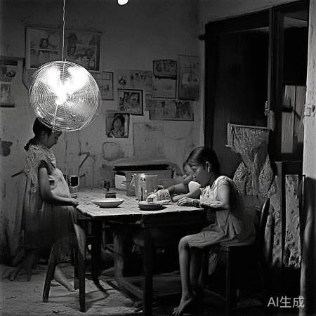 空调普及不高，风扇为主，经济因