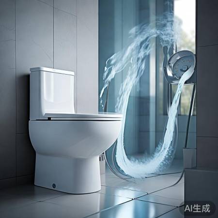 高水压马桶冲洗佳,易浪费。