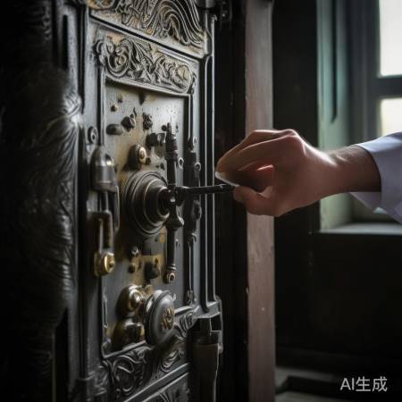 老式保险柜保养:锁具清洁,避免