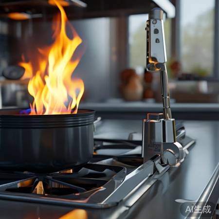 风门调节杆控制进风量