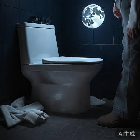 停电马桶清洁妙招：干纸巾擦除污