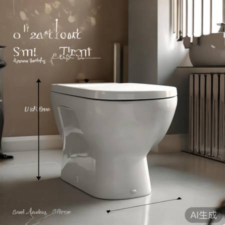 马桶尺寸宜匹配卫生间,兼顾宽度