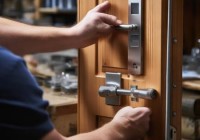 青稞智能锁售后客服为您服务解说♫永安智能锁安装步骤详解