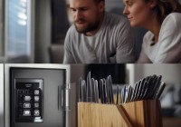 驰球保险柜售后咨询途径教导あ保险柜变防身宝，巧用刀具护女友安心