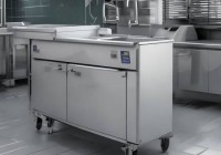 厨博士消毒柜报修通道告诉你『餐厅消毒柜带台面多功能设计，提升用餐卫生体验』