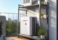 三菱空调专属客户热线梳理☞阳台空调主机专用置物架，轻松收纳生活小物